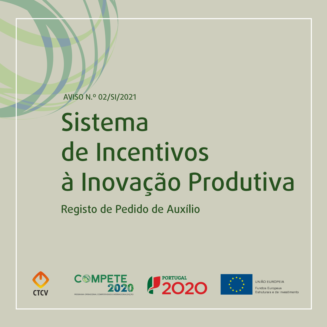 Sistema de Incentivos à Inovação Produtiva - Registo de Pedido de Auxílio