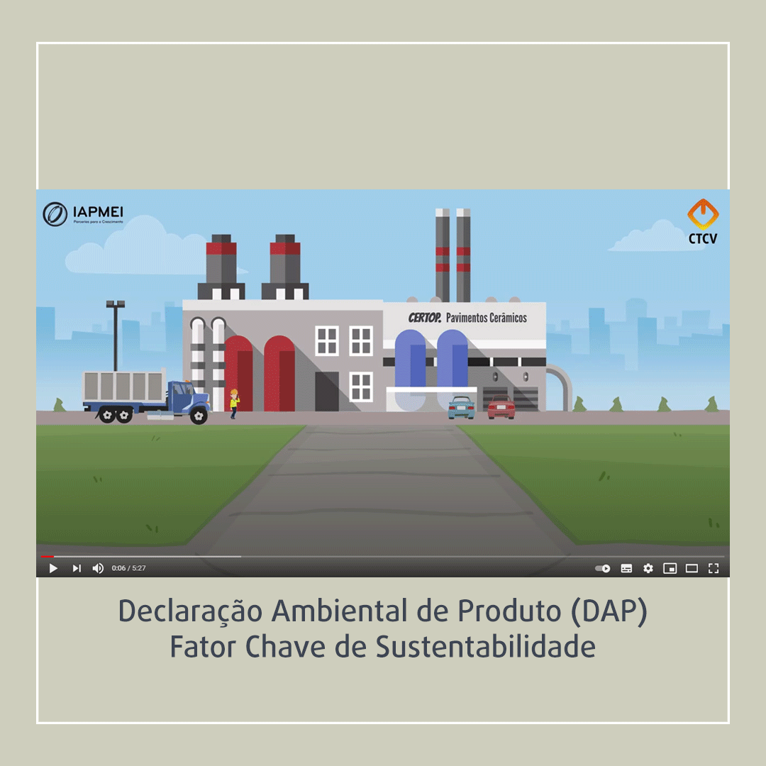Declaração Ambiental de Produto (DAP) - Vídeo