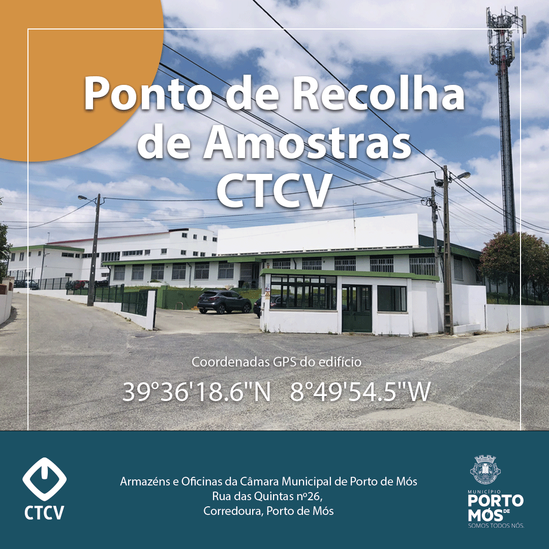 Ponto de recolha de amostras CTCV